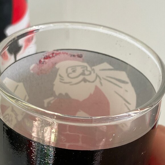 Libbey Santa and Chimney High Ball Glasses - Set of 4 - Picture 14 of 15